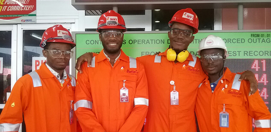 Engineers at Egbin Power