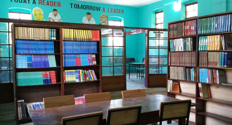 Library at Pugu Secondary School, Tanzania upgraded by Sahara Foundation 